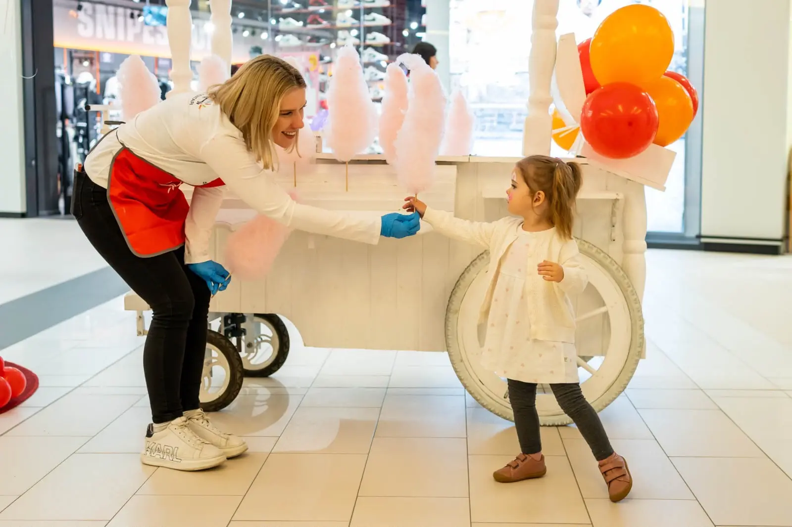 Fantasia fun food program na obiteljskom događanju